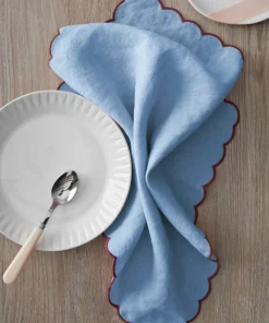 Ellos Home Servietter Malva Scallop 40x40 cm 2-pk