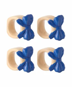 Ellos Home Serviettringer Bow 4-pakning