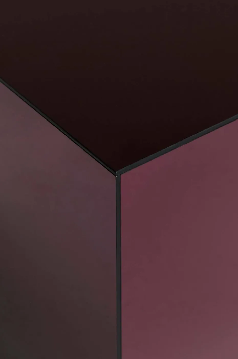 Ellos Home Sidebord Kub med speilglass