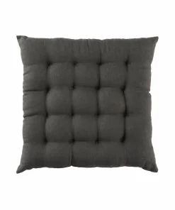Ellos Home Sittepute Candice i vasket lin 40x40x5 cm