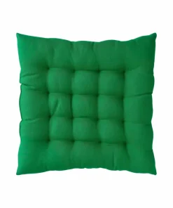 Ellos Home Sittepute Candice i vasket lin 40x40x5 cm