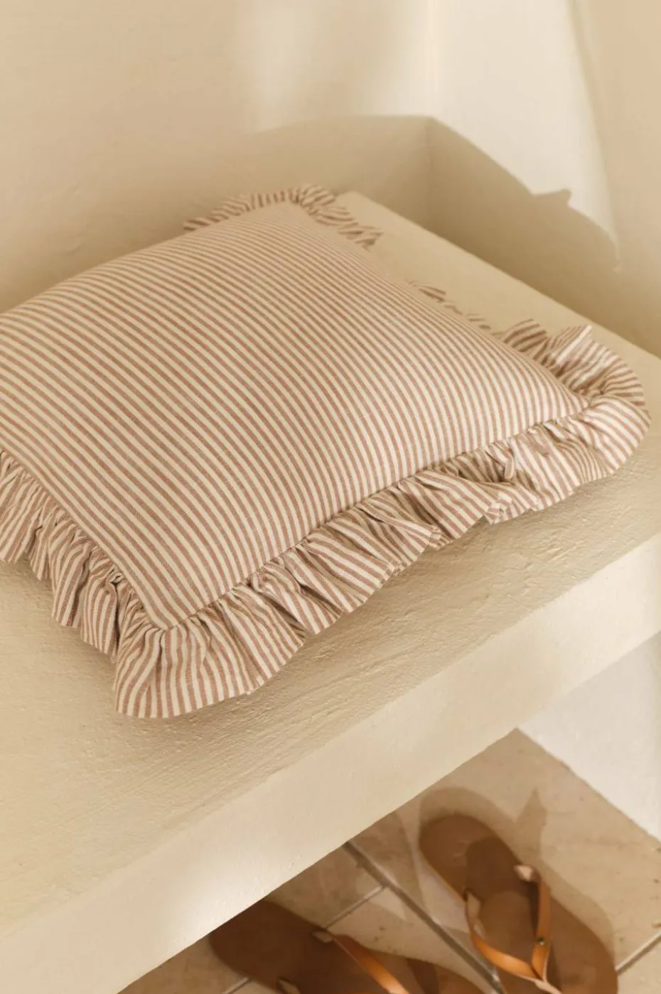 Ellos Home Sittepute Fanny Stripe