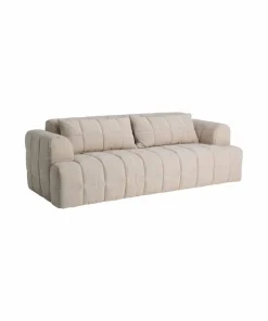 Ellos Home Sofa Soffa Axamiliam 3sits Beige G476-2 3-seters