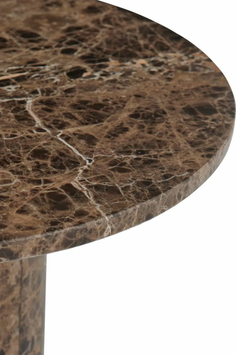 Ellos Home Sofabord Combo i marmor diameter 51 cm