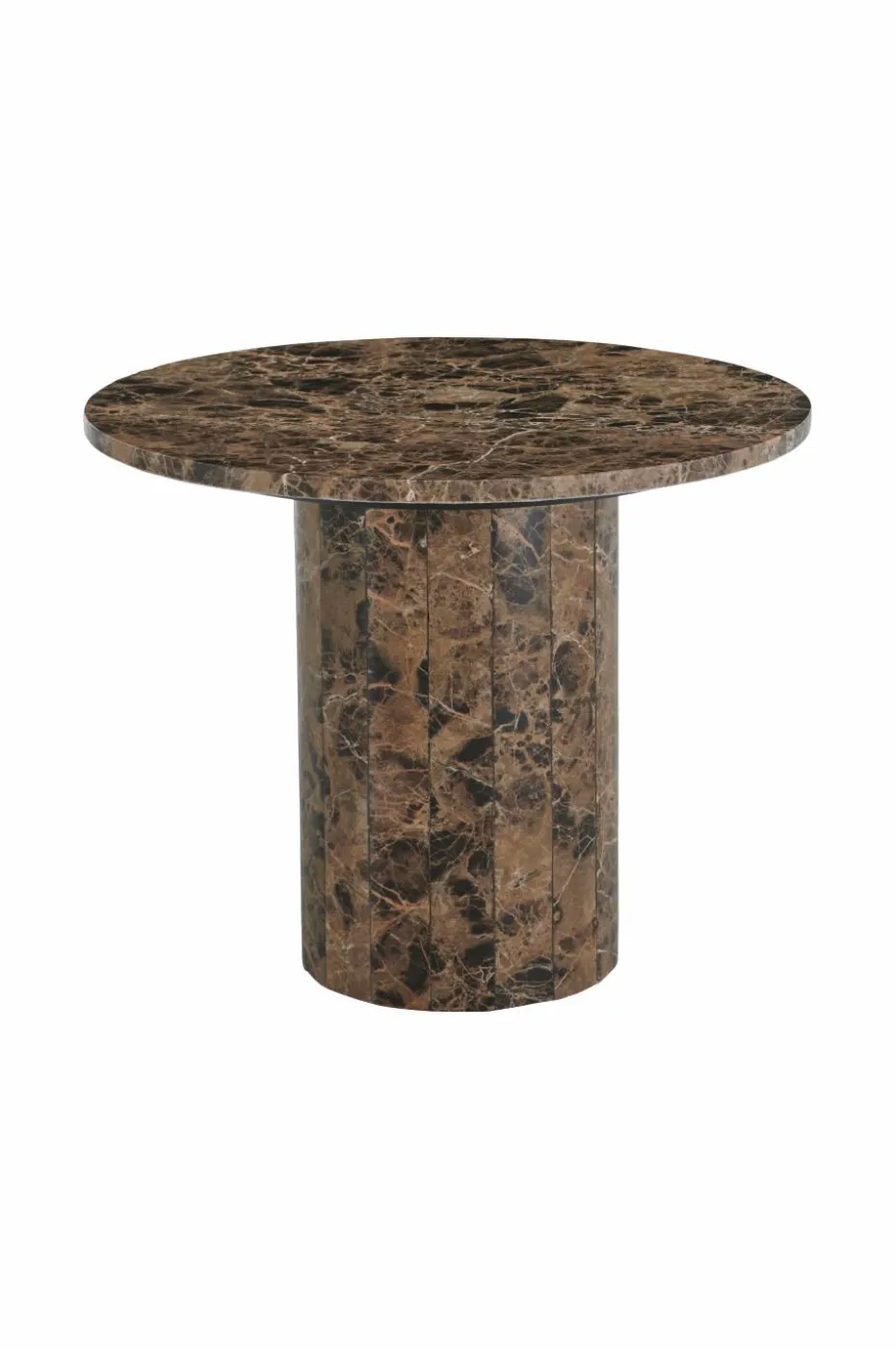 Ellos Home Sofabord Combo i marmor diameter 51 cm