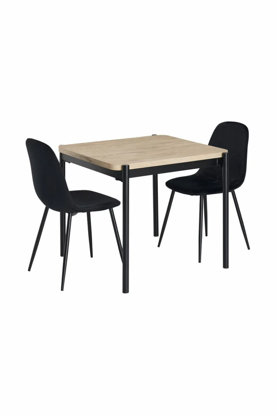 Ellos Home Spisegruppe Gilda 2 Stolar, 75x85 cm