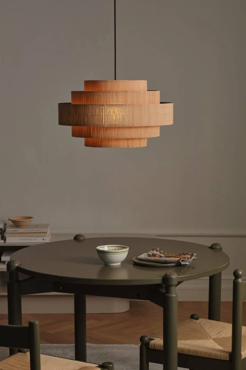 Ellos Home Taklampe Miguel Bamboo