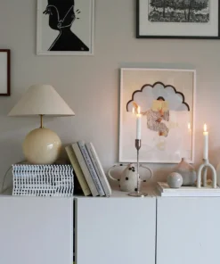 Globen Lighting Bordlampe Iris 35 Butter yellow