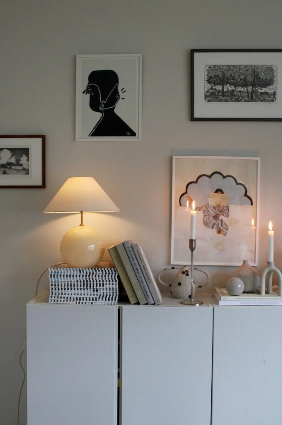 Globen Lighting Bordlampe Iris 35 Butter yellow