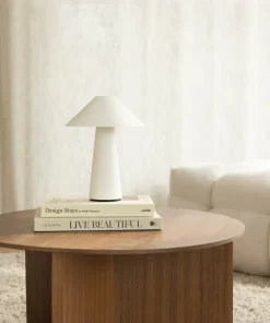 Globen Lighting Bærbar bordlampe Cannes IP44 Havregul