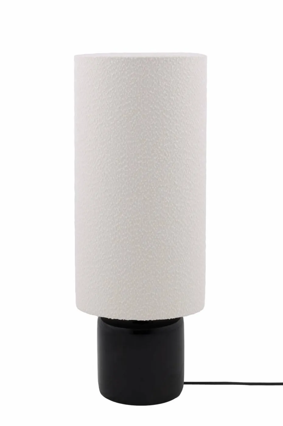Globen Lighting Gulvlampe Florian 30 Hvit bouclé/beige