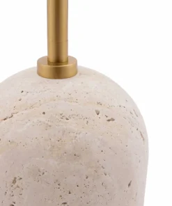 Globen Lighting Gulvlampe Gino Beige travertin