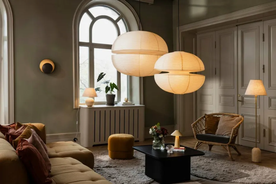 Globen Lighting Lampeskjerm Mela 60 Beige