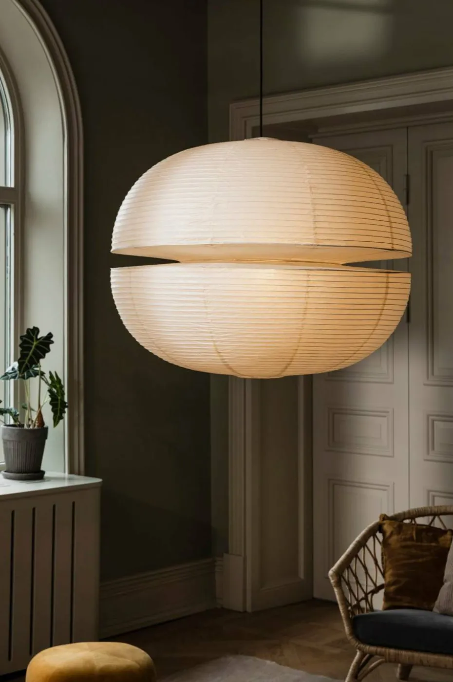 Globen Lighting Lampeskjerm Mela 80 Beige