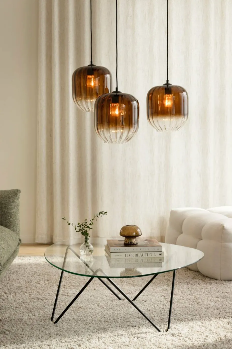 Globen Lighting Takbaldakin 3 armert