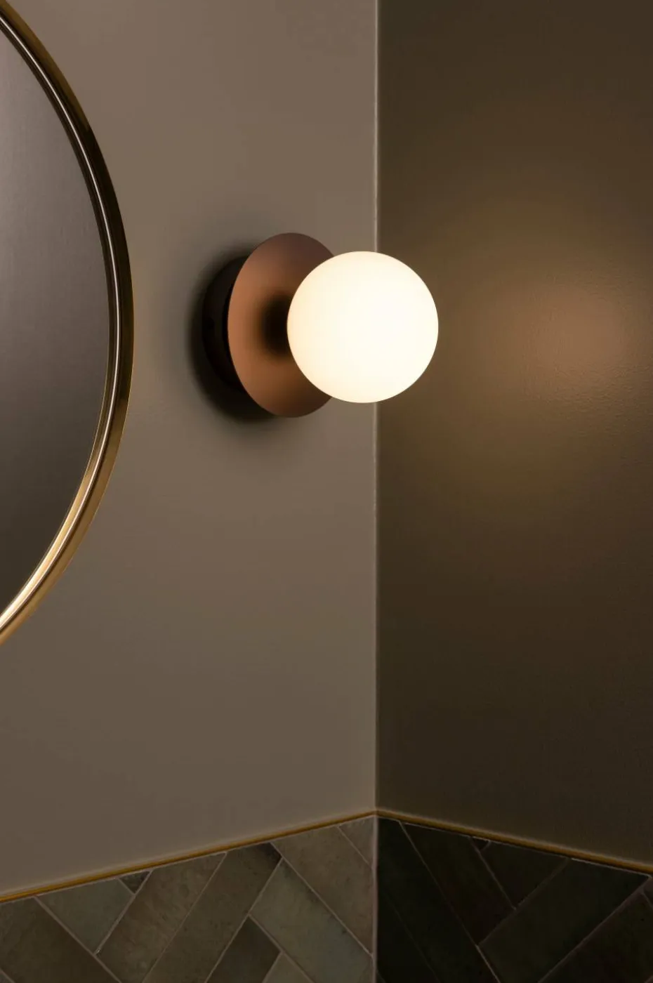Globen Lighting Vegglampe/taklampe Art Deco IP44