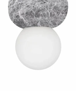 Globen Lighting Vegglampe/taklampe Torrano 13 IP44 Brunbeiset eik