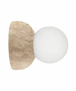 Globen Lighting Vegglampe/taklampe Torrano 13 IP44 Brunbeiset eik
