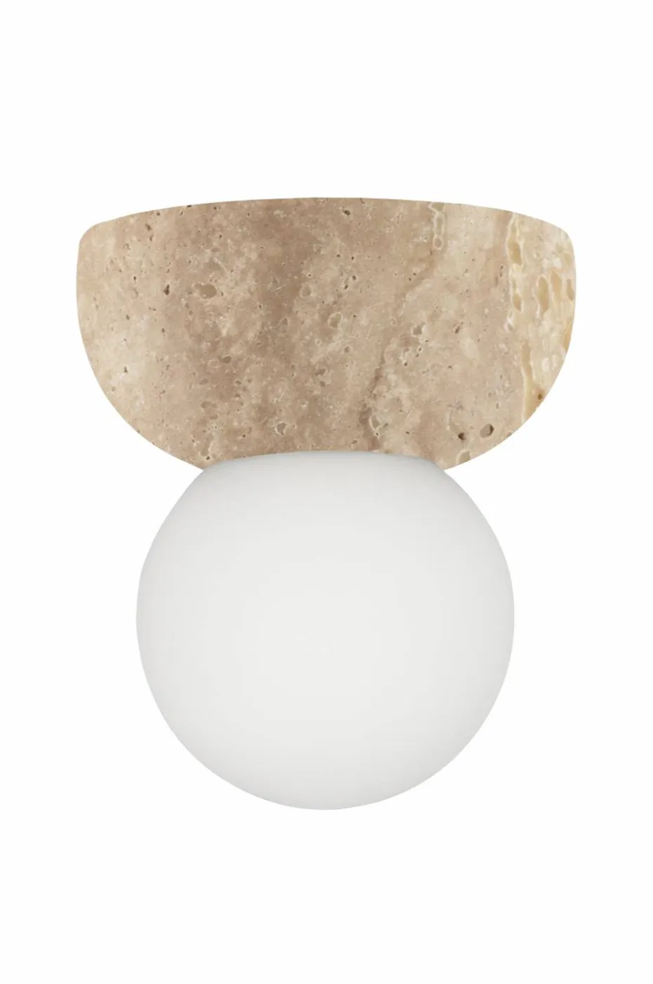 Globen Lighting Vegglampe/taklampe Torrano 13 IP44 Brunbeiset eik