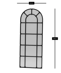Hanah Home Cheval Mirror Ovalis Dar