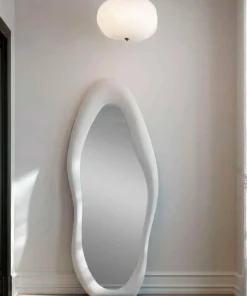 Hanah Home Cheval Mirror Nero
