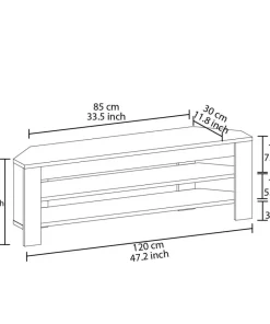 Hanah Home TV-benk Corner