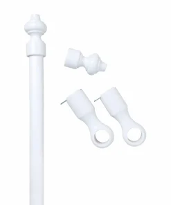 Hasta Bestemorstang 28 mm hvit 160 cm