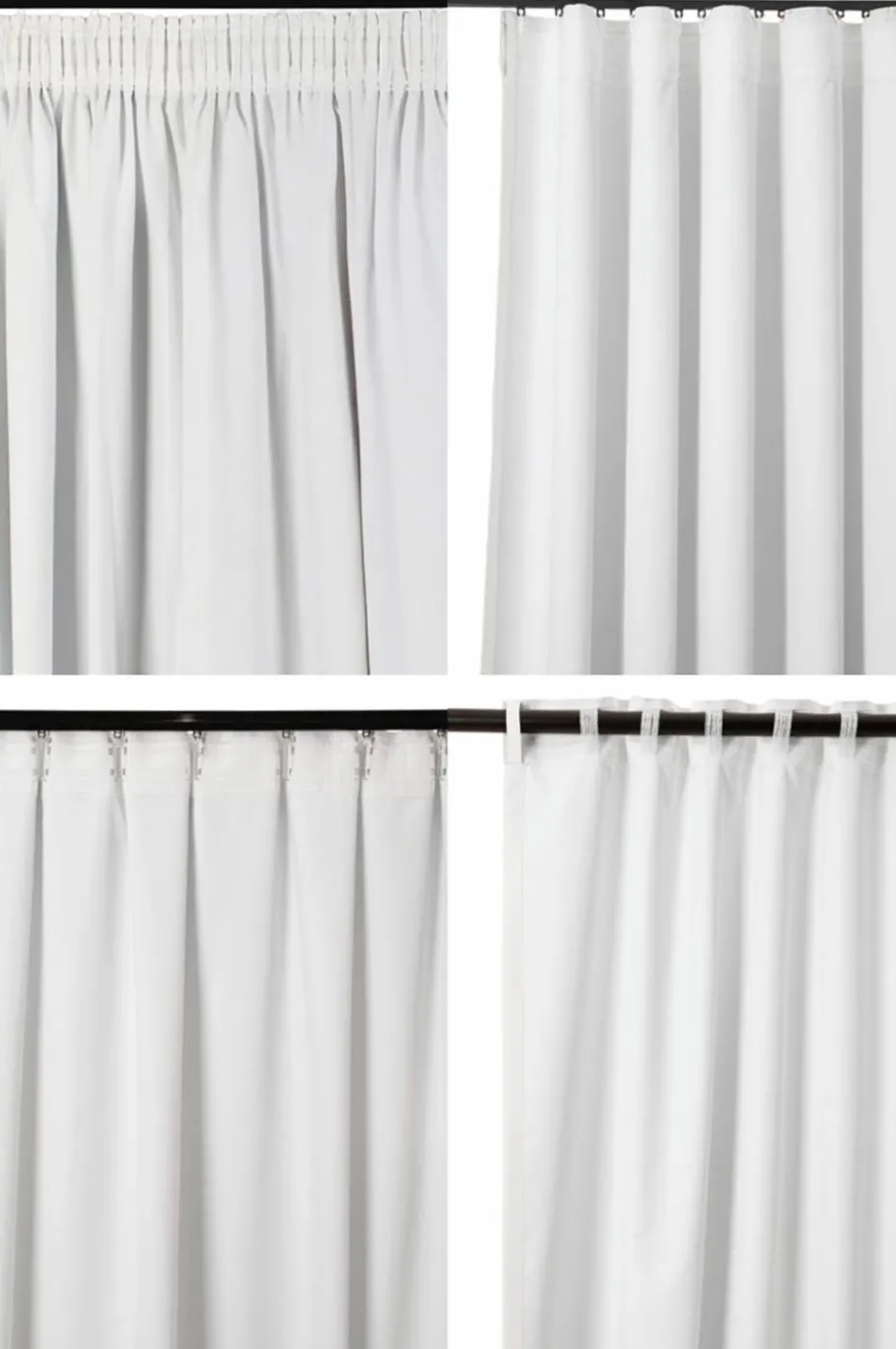 Hasta Blendingsgardin Extra Wide Nova, 268x280 cm