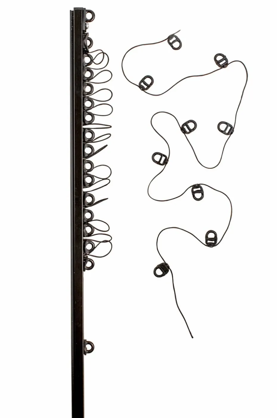Hasta Gardinskinne U Wave 150 cm