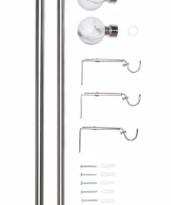 Hasta Gardinstang-sett Ofelia 110-200 cm