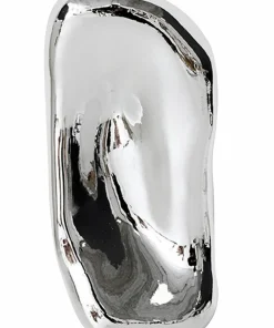 HKliving Glass skulptur krom, No. 4
