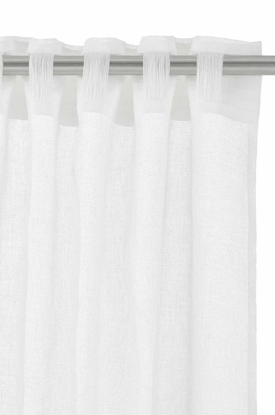 &Home Gardin med multibånd Mila 2-pk