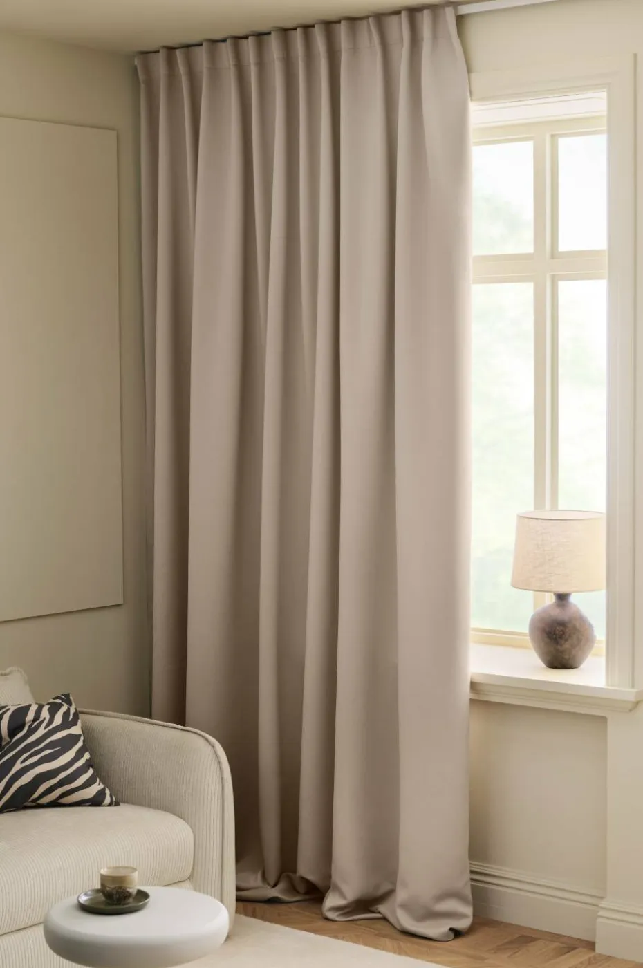 &Home Mørkleggingsgardin Linnie Wide 1-pakning