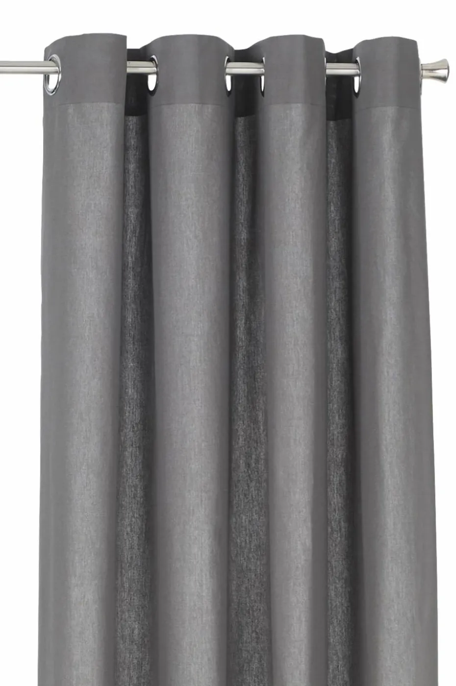 &Home 2-pk gardinlengder med maljer, i halvpanama
