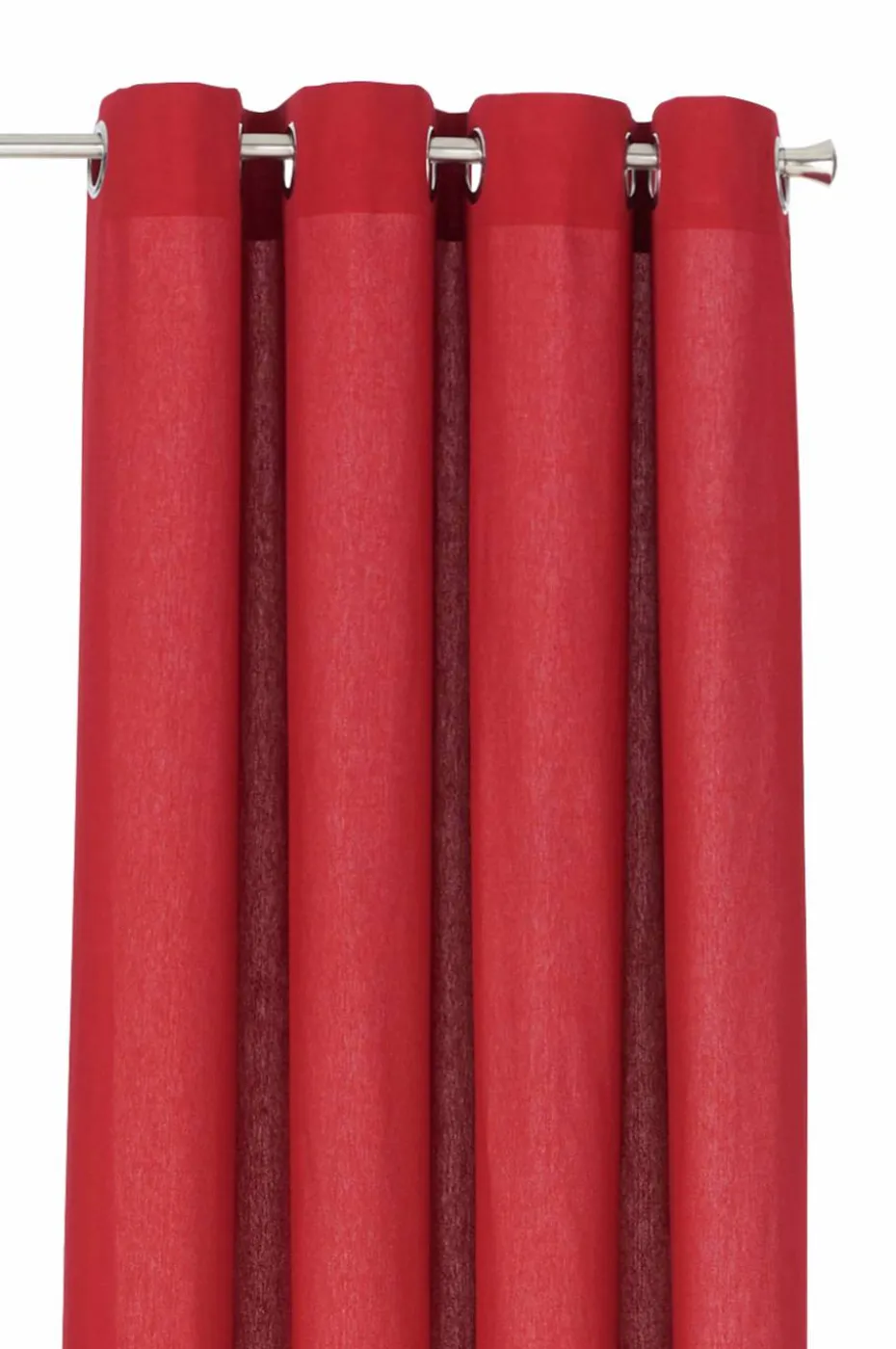 &Home 2-pk gardinlengder med maljer, i halvpanama
