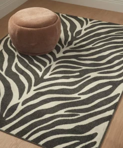 &Home Teppe Lotus Zebra