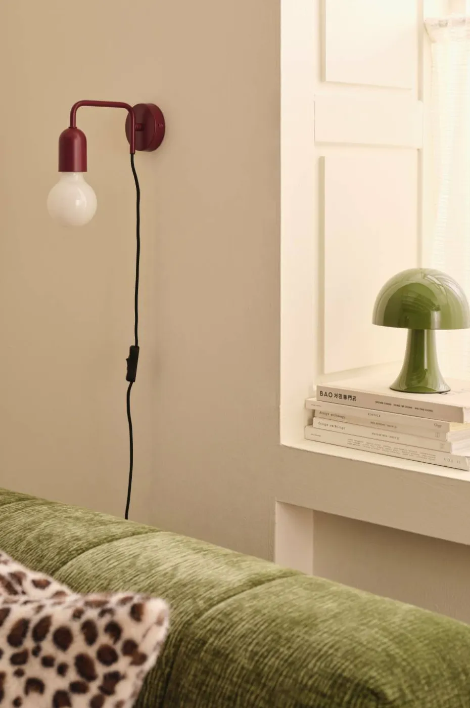&Home Vegglampe John