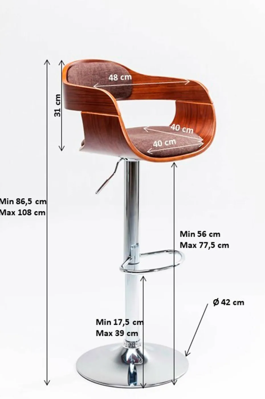 KARE Design Barstol Monaco