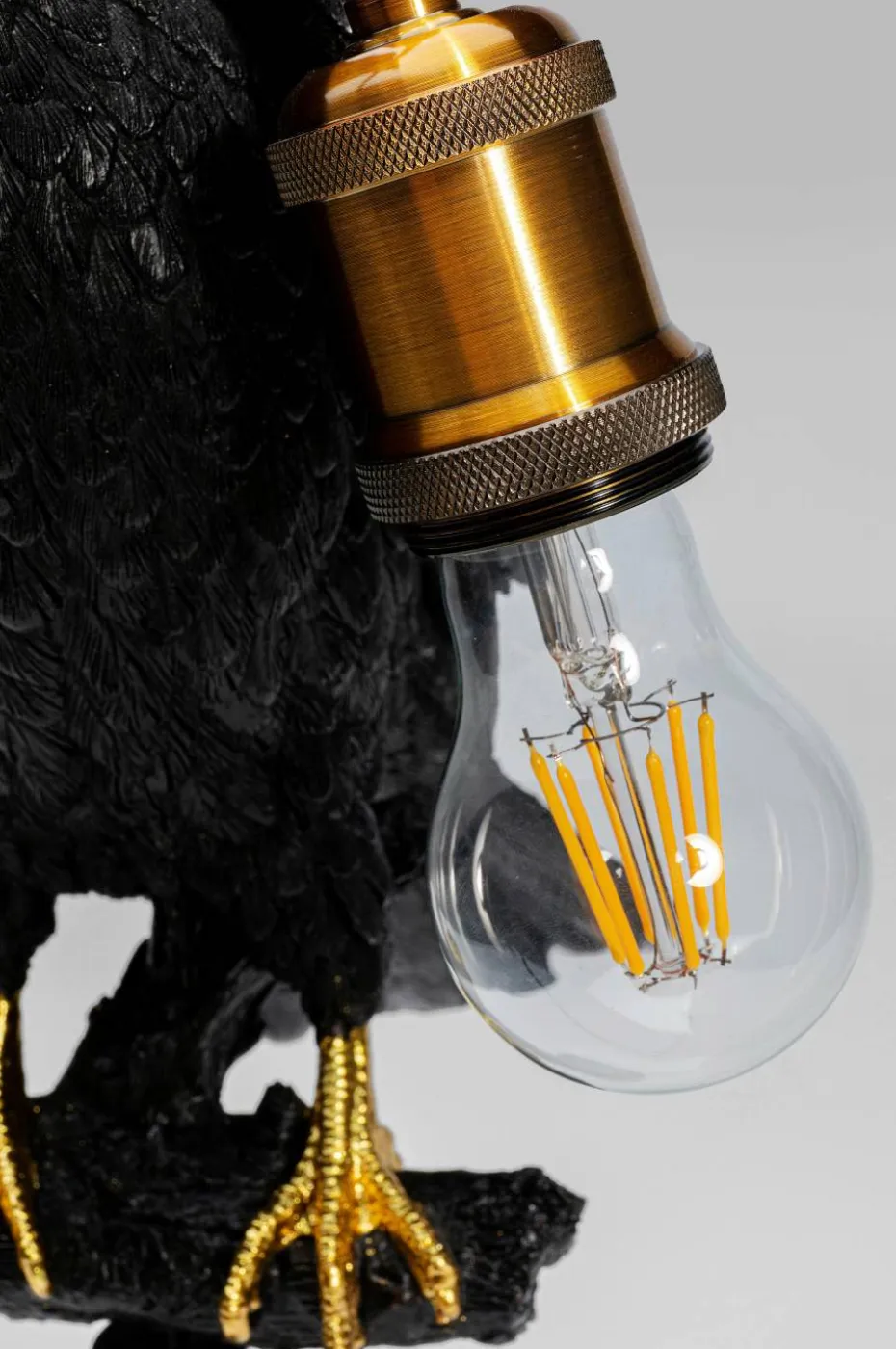 KARE Design Bordlampe Sittende Kråke