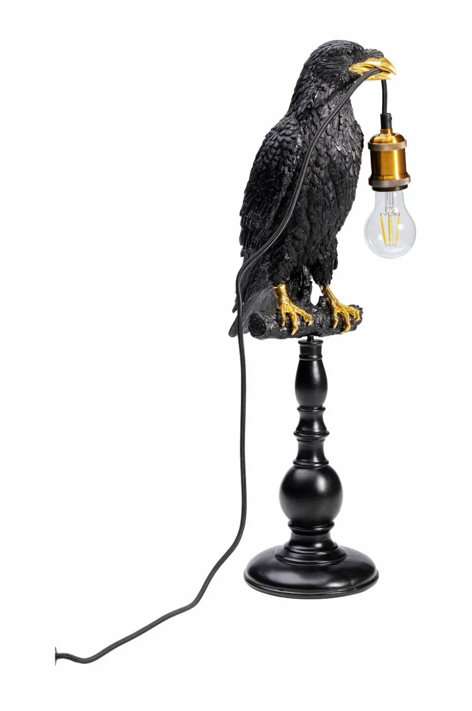KARE Design Bordlampe Sittende Kråke