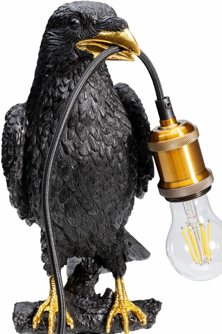 KARE Design Bordlampe Sittende Kråke