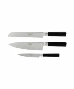 Karimatto 3 stk. sett All purékniv 12 cm, Gyuto 20 cm, brødkniv 20 cm