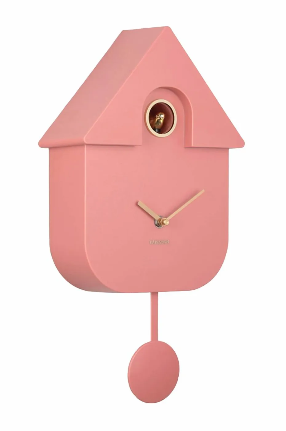 Karlsson Veggklokke Modern Cuckoo Oro