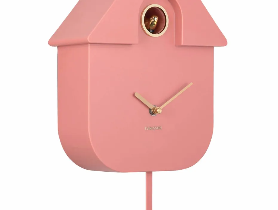 Karlsson Veggklokke Modern Cuckoo Oro