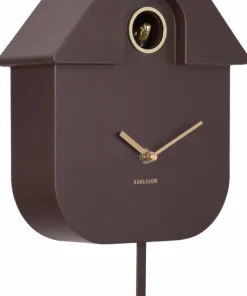 Karlsson Veggklokke Modern Cuckoo Oro