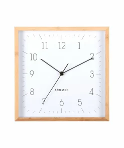 Karlsson Veggklokke Neat Cuadrado