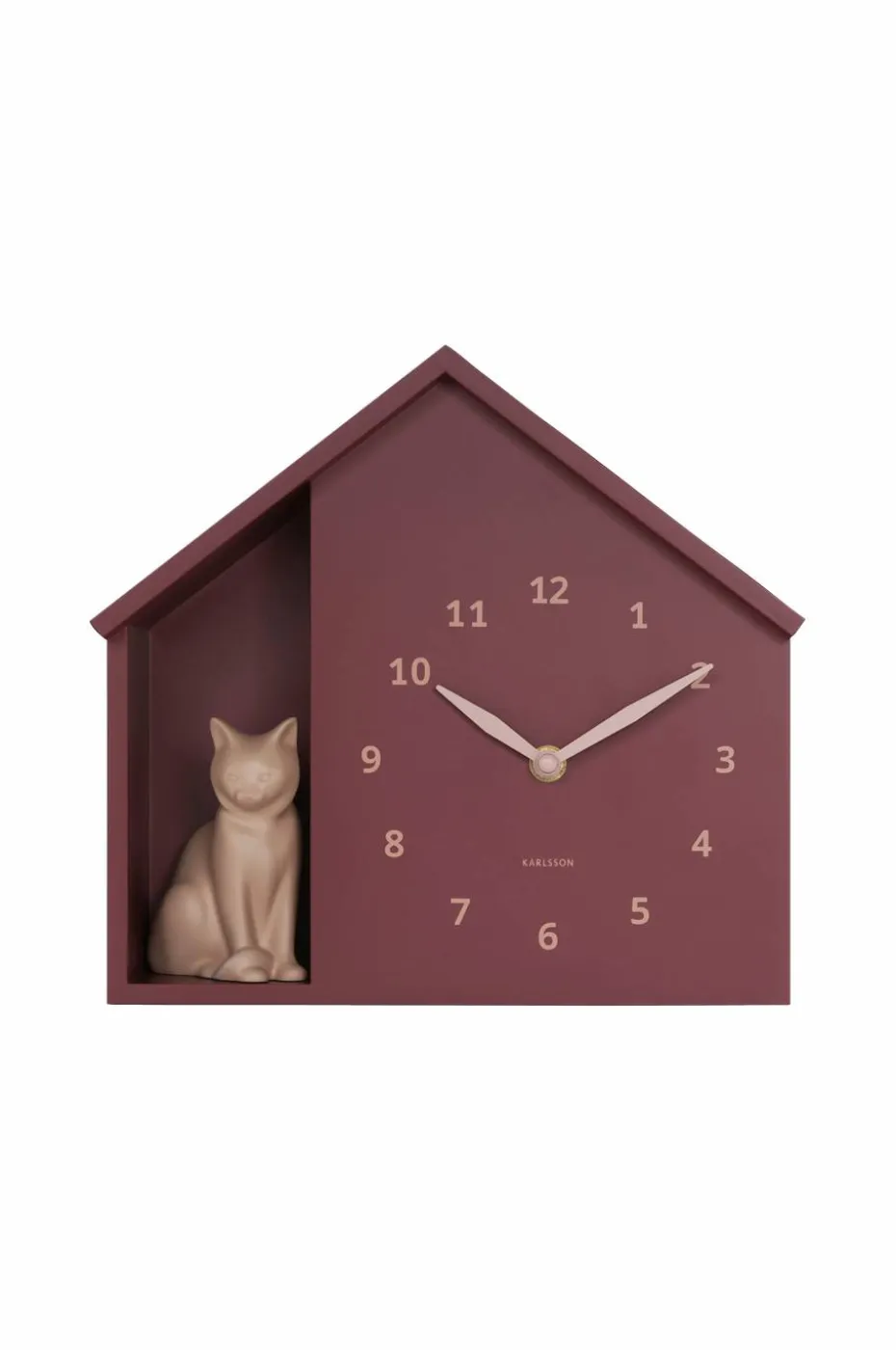 Karlsson Veggklokke Sitting Cat
