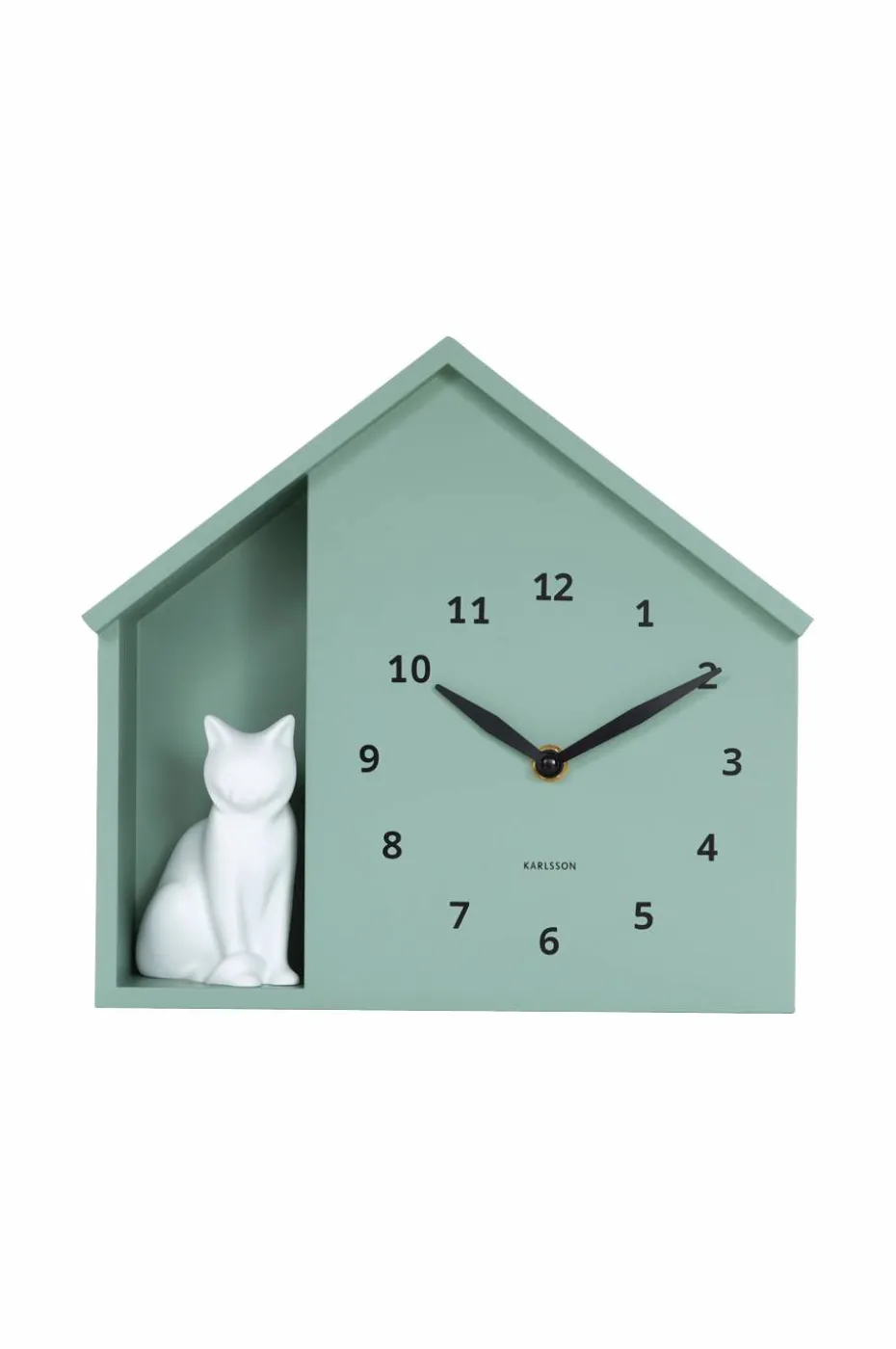 Karlsson Veggklokke Sitting Cat