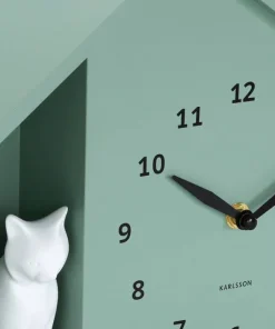 Karlsson Veggklokke Sitting Cat