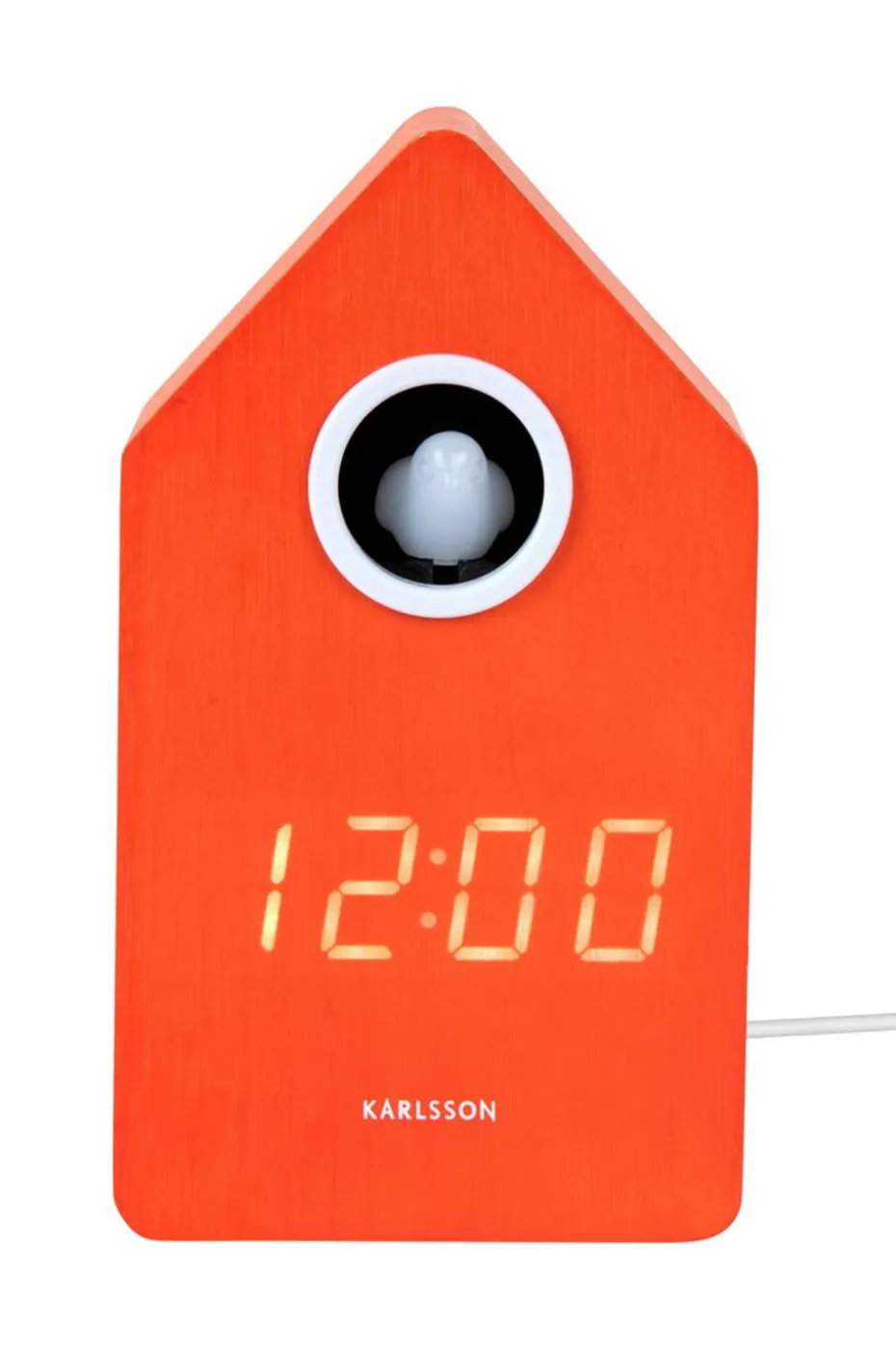 Karlsson Vekkerklokke Cuckoo -LED